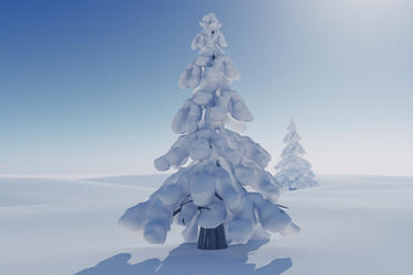 Hiver à la neige