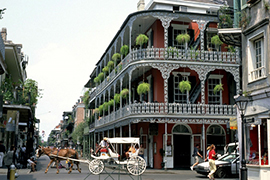Quartier Français - Nouvelle Orléans - Louisiane - Etats-Unis Sud - Autotours 