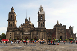 Zocalo - Plaza de Armas - Mexico City - Mexique