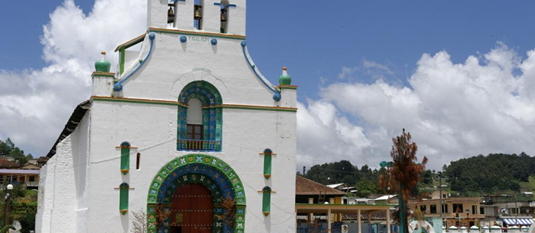 San Juan Chamula - Eglise - Maya - Chiapas - Mexique