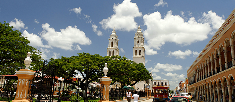 Campeche - Plaza - Mexique