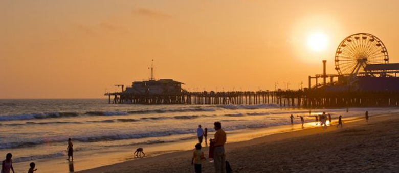 Jetée de Santa Monica - Los Angeles - Californie - Etats-Unis Ouest