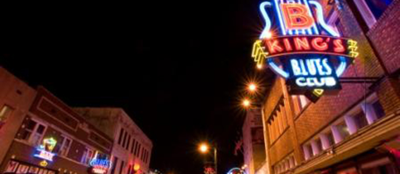 Beale Street - Memphis -  Tennessee - Etats-Unis Sud